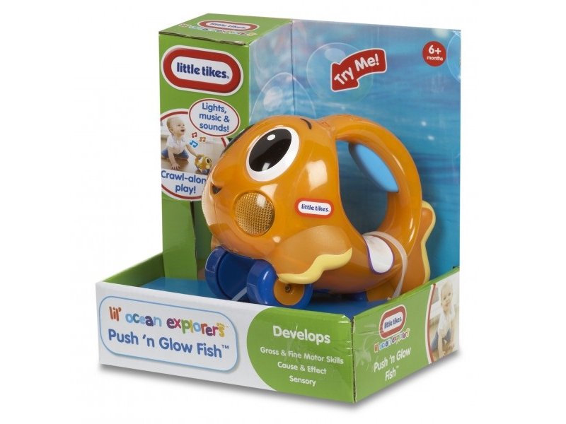 Little Tikes Игрушка музыкальная Little Tikes Исследователь океана, звук и свет оранжевый little tikes песочница черепаха с крышкой little tikes