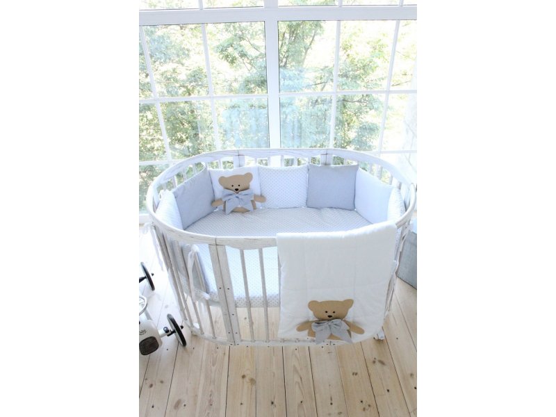 Happy Family Studio Бортики Happy Family Добрые сны Мишка цветной туфли happy family happy family ha016amuqn37