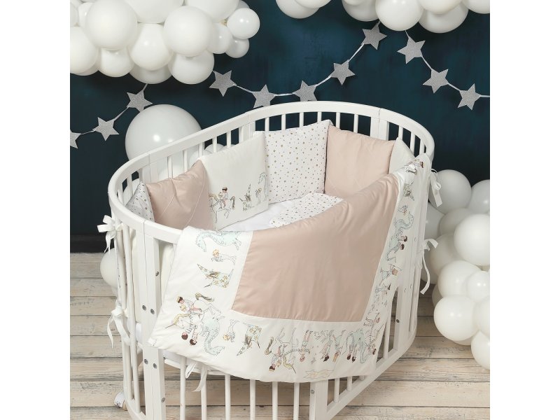 Happy Family Studio Бортики Happy Family Волшебный парад бежевый