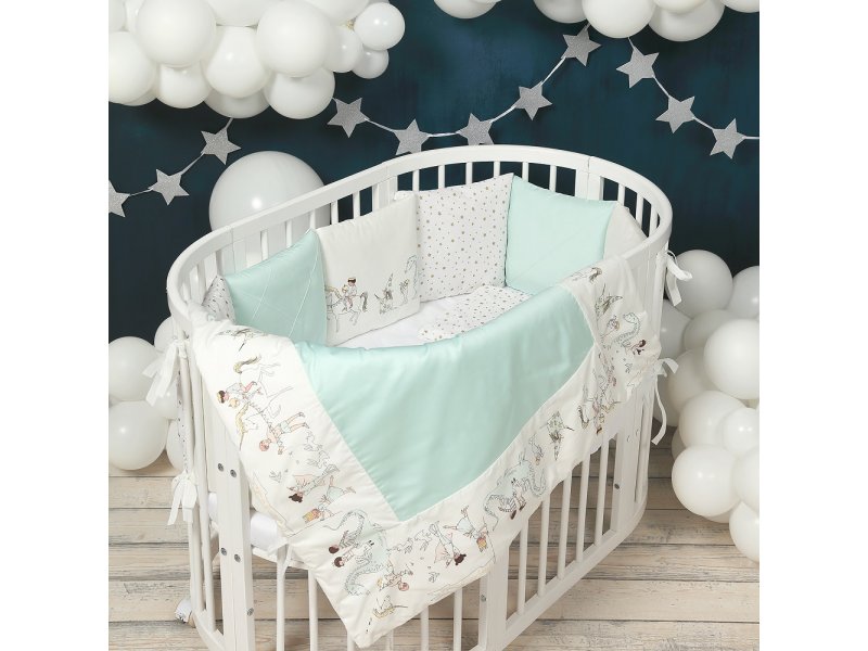 Happy Family Studio Бортики Happy Family Волшебный парад мятный