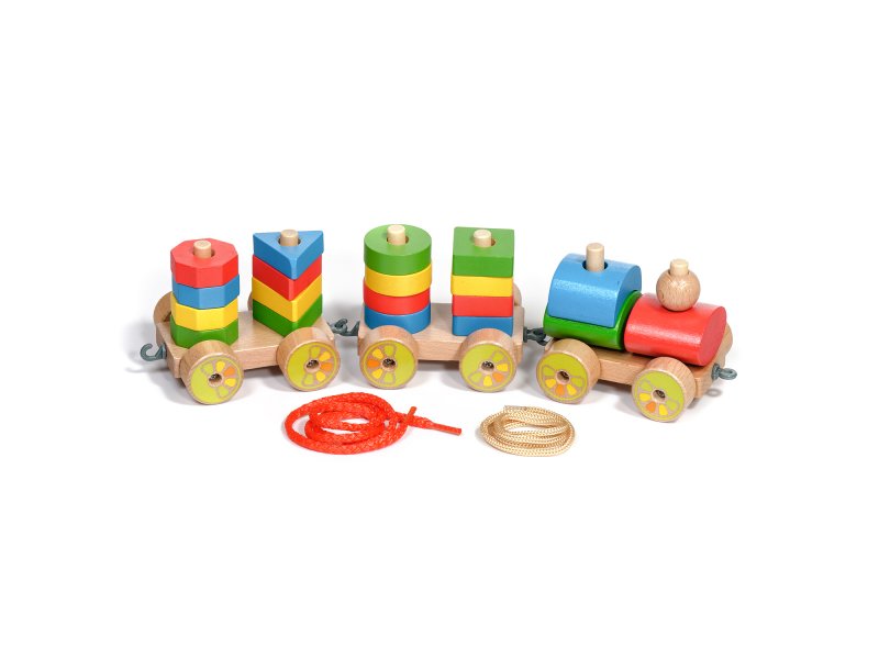 Мир деревянных игрушек Игрушка из дерева МДИ, Паровозик малый