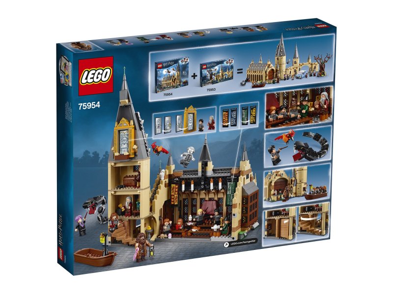 Конструктор lego harry potter 75954 большой зал хогвартса 75954