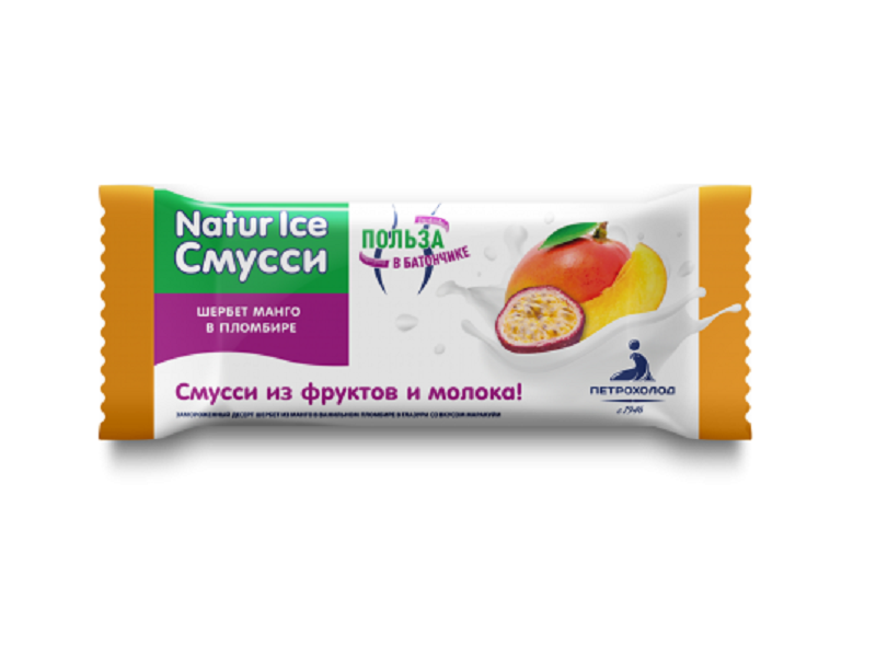 Айс нат тур. Мороженое смусси Natur Ice. Петрохолод Natur Ice смусси щербет. Мороженое Петрохолод манго щербет. Щербет манго в пломбире Natur Ice.