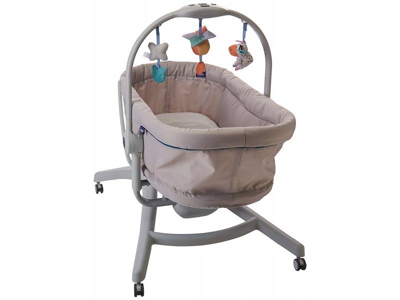 Кроватка стульчик chicco baby hug 4в1 glacial