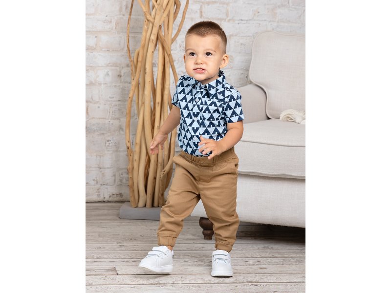 Джоггеры Cooper Denim бежевый, р.92 
