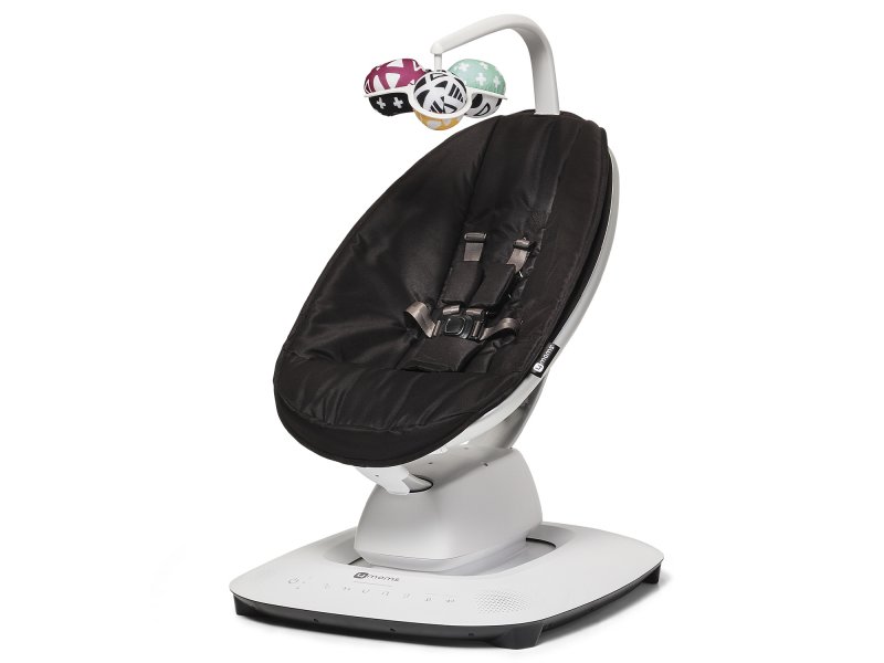 Кресло качалка 4moms mamaroo new серебро