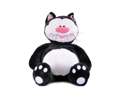Мягкая игрушка Gulliver, Кот Котя черный сидячий, 23 см 1-00053830_1