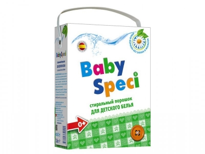 Порошок стиральный Baby Speci для детского белья, 1,8 кг 1-00090697_1