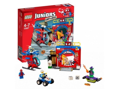 Конструктор Lego Juniors, Убежище Человека-паука 1-00090862_1