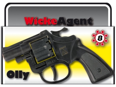 Игрушка Sohni-Wicke, Пистолет Olly 8-зарядные Gun, Agent 127 мм 1-00091746_1