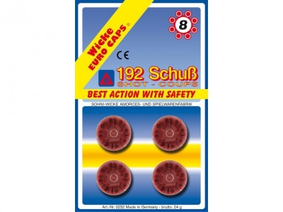 Игрушка Sohni-Wicke, Пистоны 8-зарядные 192 шт. 1-00091752_1