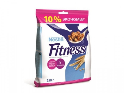 Хлопья Nestle Fitness из цельной пшеницы 250 г 1-00091910_1