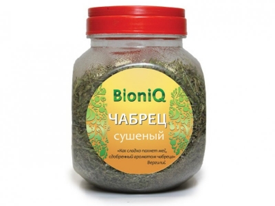 Трава сушеная BioniQ, Чабрец 100 г, банка 1-00092673_1