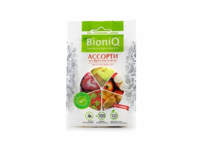 Плоды сушеные BioniQ, Ассорти из фруктов и ягод 50 г, пакет 1-00092677_1