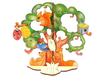 Игрушка из дерева Woody, Набор Дерево желаний 1-00093885_1