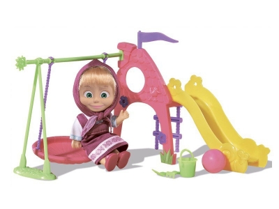Кукла Simba, Маша с детской игровой площадкой с аксесс. 1-00094271_3