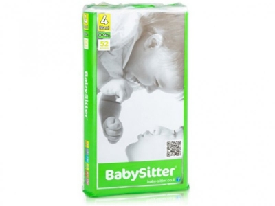 Подгузники Baby Sitter, Maxi Extra Soft Premium Baby Diaper, 8-14 кг 52 шт. 1-00095423_1
