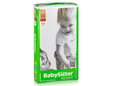 Подгузники Baby Sitter, Maxi+ Extra Soft Premium Baby Diaper, 10-16 кг 48 шт. 1-00095424_1