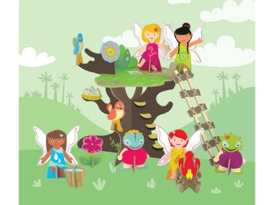 Набор для творчества Krooom, 3D Сказочное дерево 1-00096787_2