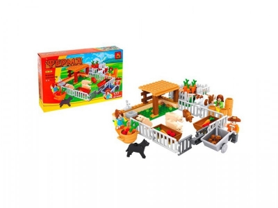 Конструктор Ausini, Ферма, Двор, 177 эл. 1-00097104_2