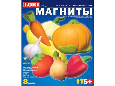 Набор Lori, Магниты из гипса, Овощи 1-00097469_1