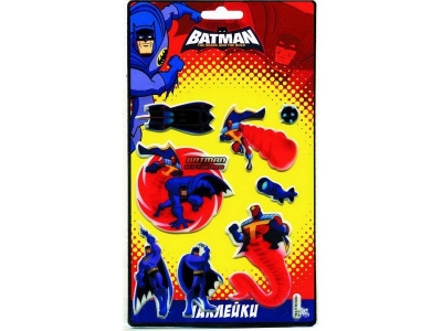 Наклейки Action! объемные Бэтмен: отважный и смелый 1-00097763_1