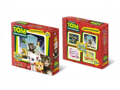 Пазл Origami, Talking Tom and Friends 36 эл. 1-00101003_1