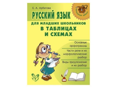 Книга Русский язык для млад школ в таблицах и схемах / ИД Литера 1-00102699_1