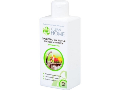 Средство Clean Home для мытья овощей и фруктов 200 мл 1-00103144_1