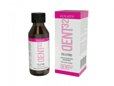 Ополаскиватель Bioearth, Dent32 для полости рта ментол-алоэ, 100 мл 1-00103206_1
