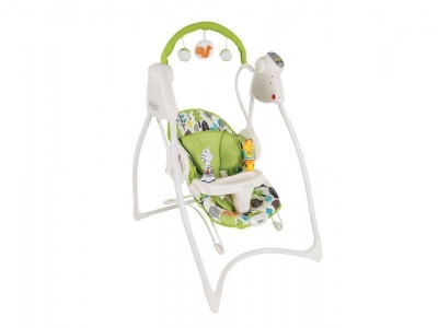 Качели Graco, 2в1 Swing N'bounce Bear Trail 1-00104348_1