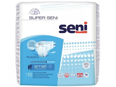 Подгузники для взрослых Super Seni Small дышащие 55-80 см 10 шт. 1-00105217_1