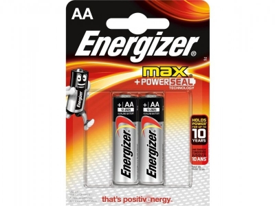 Батарейки алкалиновые Energizer MAX AA 2 шт 1-00107636_1
