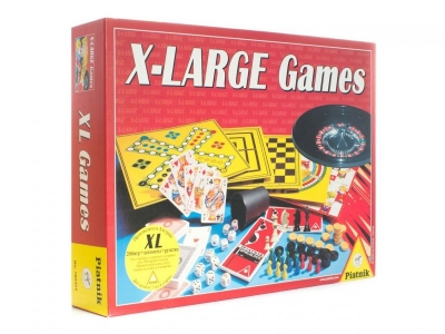 Игра настольная Piatnik, XL 200 игр + шахматы + рулетка (англ. яз.) 1-00108424_1