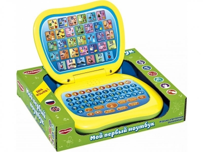 Игрушка электронная Малыши, Мой первый ноутбук 1-00110299_1