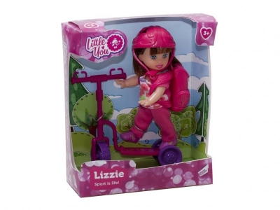 Кукла Little You, Лиза на самокате 1-00110322_1