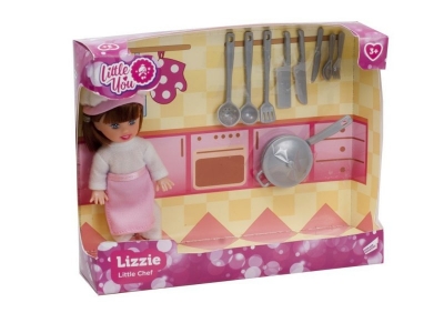 Кукла Little You, Лиза - маленький поваренок 1-00110325_1
