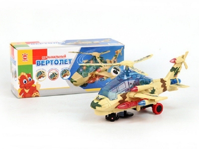Игрушка Top Toys, Вертолет свет/звук, на батарейках 1-00110357_1