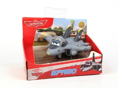 Игрушка Disney, Самолет Браво в коробке, пластизоль 1-00110390_1