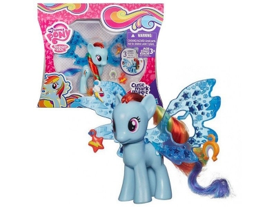 Фигурка Hasbro, MLP Пони Рейнбоу Дэш Делюкс с волшебными крыльями 1-00110774_1