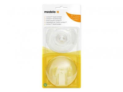 Накладки Medela Contact для кормления силиконовые с контейнером, L (2 шт.) 1-00111818_3