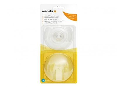 Накладки Medela Contact для кормления силиконовые с контейнером, S (2 шт.) 1-00111819_3