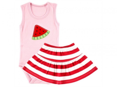 Комплект Hudson Baby, Арбуз, Боди-майка и юбка 1-00112078_1
