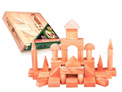 Конструктор Престиж в деревянной коробке (без покрытия), 50 дет. 1-00142171_1