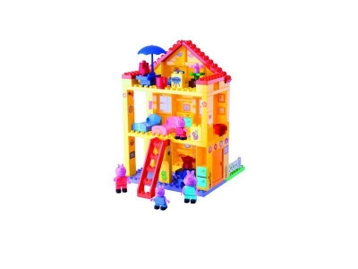 Конструктор Big, Peppa Pig любимый дом, 107 дет. 1-00073608_1
