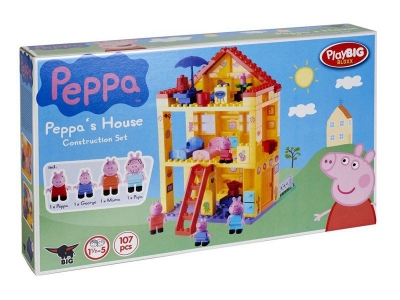 Конструктор Big, Peppa Pig любимый дом, 107 дет. 1-00073608_2