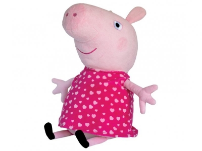 Игрушка мяг. Peppa Pig, Пеппа с сердечками 1-00073622_1