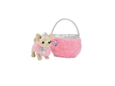 Мягкая игрушка Simba, Собачка Chi-Chi Love Princess с пушистой сумкой, 20 см 1-00073990_2