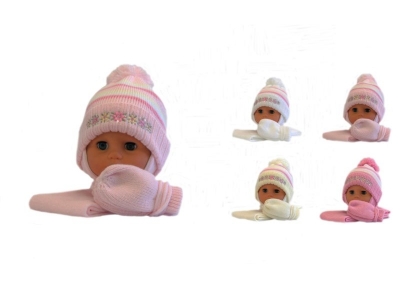 Комплект Aliap, 3 предмета (шапка, шарф, варежки) 1-00063723_1