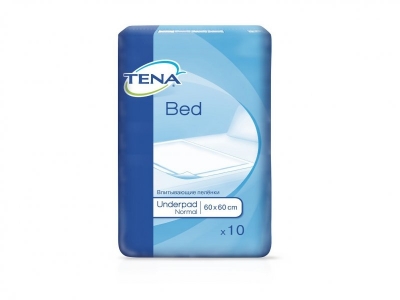 Пеленка Tena Bed Underpad Normal, 60*60 см, 10 шт. 1-00067572_1